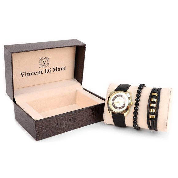 Men's Watch & Bracelet Gift Set - - Picture 4 of 7